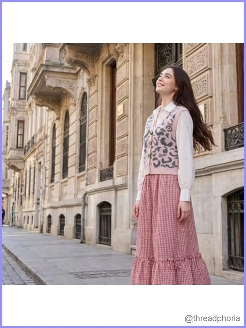 Women's Button Down Sweater Vest V-Neck Sleeveless Leopard Print Knit